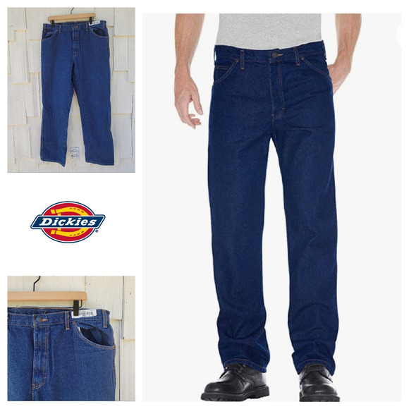 Dickies Regular Fit Work Jeans Size 38x32‎ - Picture 1 of 9